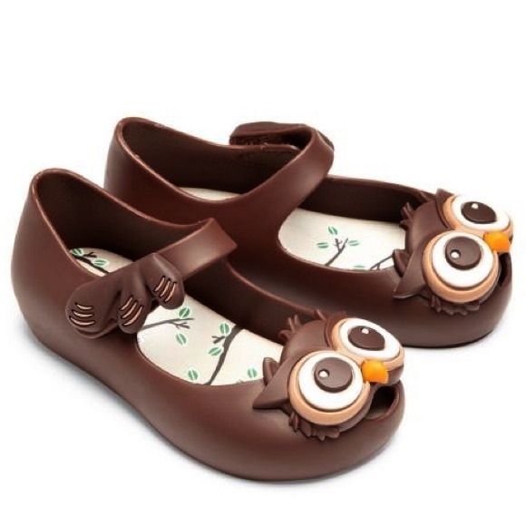 Mini Melissa Other - Mini Melissa Owl Shoes Size 7